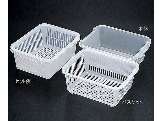 【文芸批評服従で100円OFF引き換え証】【お取り寄せ】アズワン PFA洗い濯ぎカゴ 本体 870225 脂 防疫野球バット 御盆 脂入れもの 計り器