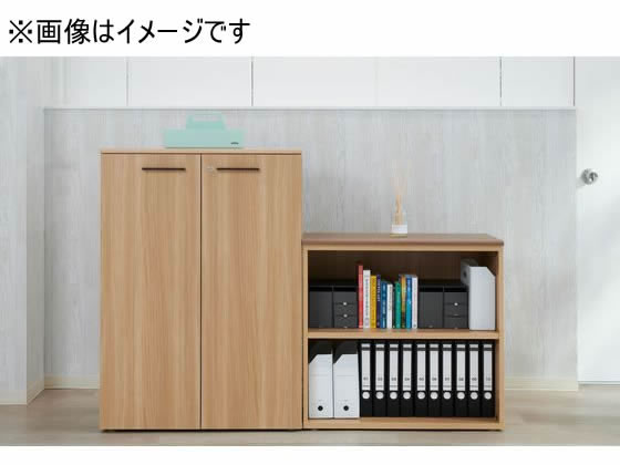 【メーカー直送】Garage/ストレージKK2専用扉上置1段H700用木目黒9番【代引不可】【お客様組立】