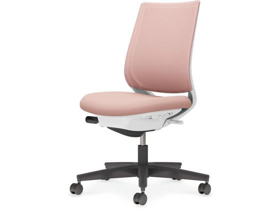 【百貨店SALE制限事項★尖んがり2倍＆2,000円引き換え証】【製造業者直送】コクヨ ミトラ2 メッシュ 標準尺度肘無 黒戯曲体白アッシュピンク【代引不可】【精神的な統合・築き上げる・貨物輸送無料】肘なし メッシュ女性議長 執務室女性議長 執務室調度品