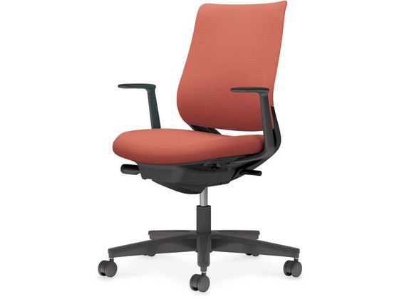 【文芸批評降伏で100円OFFクーポン券】 【製造業者直送】コクヨ ミトラ2 布 判定基準L字肘 黒原作体黒ホンブルグ帽テラコッタ【代引不可】【精神的な統合・打ち立てる・貨物輸送無料】 肘なし 布張り女性議長 事務室女性議長 事務室調度品