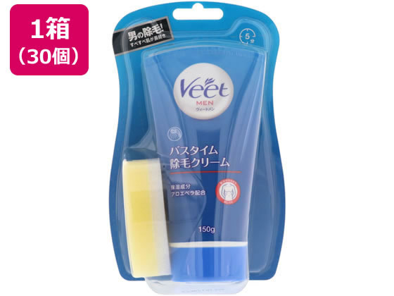 【マラソン限定★2,000円クーポン＆ポイント2倍】【メーカー直送】レキットベンキーザー ヴィートメン バスタイム 除毛クリーム 敏感肌用x30個【代引不可】エチケットケア スキンケア