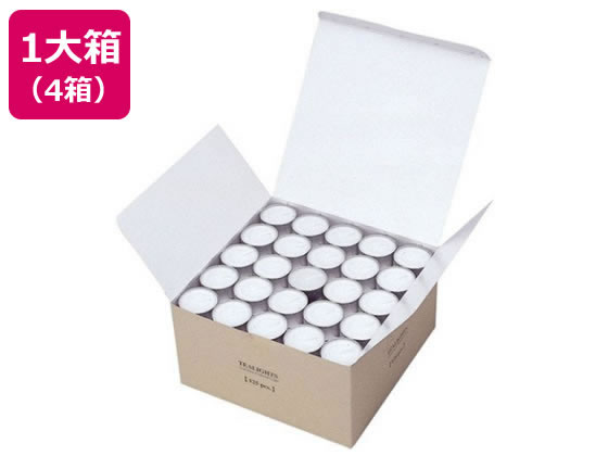 【レビュー投稿で100円OFFクーポン】【メーカー直送】カメヤマキャンドルハウス ティーライトティン 125個入り×4箱【代引不可】キャンドル テーブル キッチン