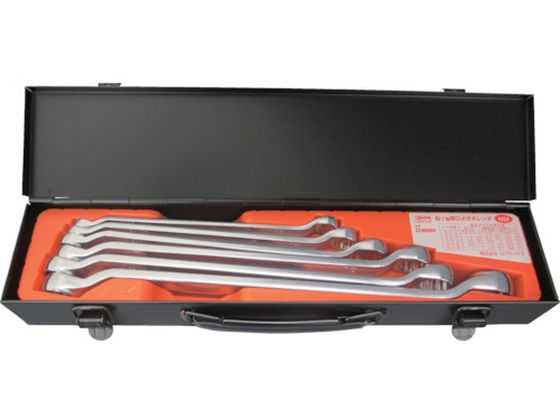 【レビュー投稿で100円OFFクーポン】【お取り寄せ】エビ メガネレンチ6丁セット mm OWMM めがねレンチ レンチ スパナ プーラー 作業用品 工具