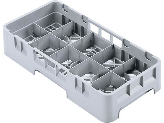 【レビュー投稿で100円OFFクーポン】【お取り寄せ】Cambro カップラック ハーフ 8HC258 ソフトグレー 7080900 キッチン雑貨