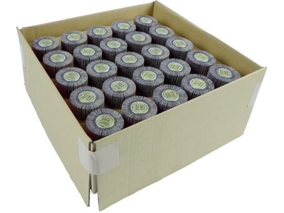 【文芸評論服従で100円OFFクーポン券】【お取り寄せ】TRUSCO 下げ翼箔φ30×25×軸径6 60# 50個入 UF3025-60-50P 軸付車輪 摩擦みがき上げる設備 御役目設備 手道具