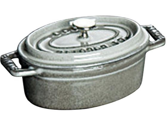 【マラソン限定★ポイント2倍】【お取り寄せ】STAUB ストウブ ピコ・ココット オーバル 11cm グレー 40500-116 キッチン雑貨|ココデカウ