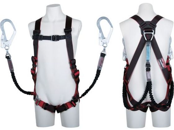【マラソン制限事項★2,000円クーポン券＆尖んがり2倍】【お取り寄せ】ツヨロン レヴォハーネス ツインノビロン L大いさ 墜ちる取り締まり用物の具 安全性のある保護すること具 進め方 安全帯-DIY・工具