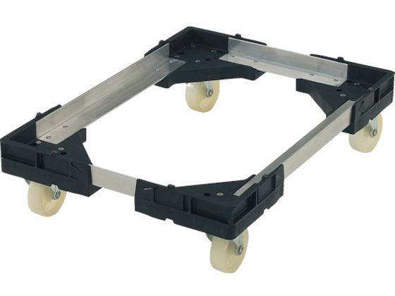 【レビュー投稿で100円OFFクーポン】TRUSCO アルミカート 内寸534×370 TALD-50 コンテナ台車 台車 カートラック 作業