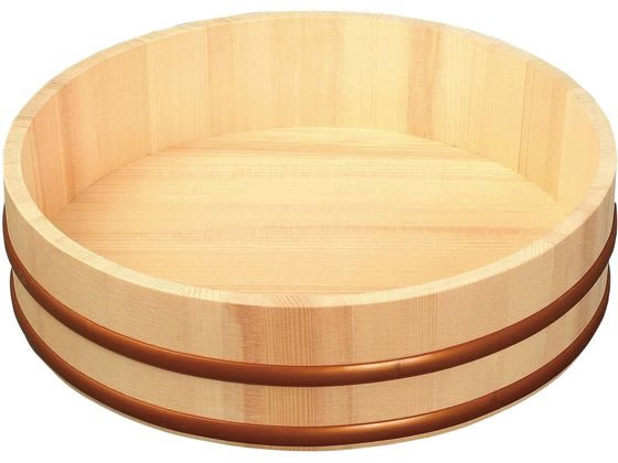【レビュー投稿で100円OFFクーポン】【お取り寄せ】ヤマコー 天然木 寿司飯台 36cm 7合(85288)PPタガ 1998100 飯台 調理小物 厨房 キッチン