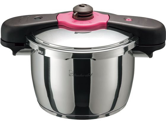 【レビュー投稿で100円OFFクーポン】【お取り寄せ】ワンダーシェフ 魔法のクイック料理 5.5L(ZQDA55) 圧力鍋 湯煎鍋 文化鍋 鍋 フライパン 厨房 キッチン