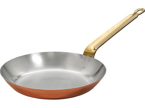 【マラソン限定★ポイント2倍】【お取り寄せ】丸新銅器 銅 フライパン 27cm 0191700｜ココデカウ