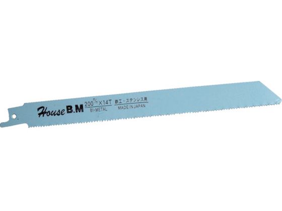 【レビュー投稿で100円OFFクーポン】【お取り寄せ】ハウスB.M バイメタルセーバーソー替刃解体プロ用 (10枚入) KBM-300 セーバーソーブレード 切断用品 作業用品 工具