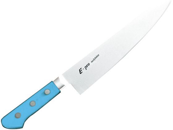【レビュー投稿で100円OFFクーポン】【お取り寄せ】EBM E-PRO モリブデン 牛刀 27cm ブルー 8811750 牛刀包丁 専門包丁 ナイフ 厨房 キッチン