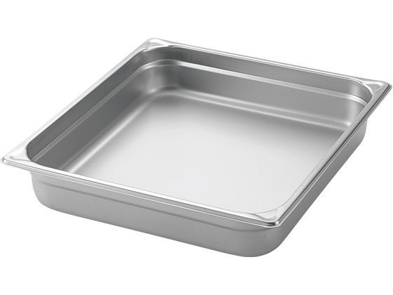 【レビュー投稿で100円OFFクーポン】【お取り寄せ】EBM ホテルパン 補強重なり防止付 2／3 200mm 2238 ホテルパン ガストロノームパン ボウル ザル バット 厨房 キッチン