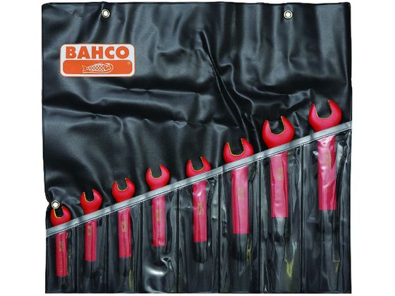 【レビュー投稿で100円OFFクーポン】【お取り寄せ】バーコ 1000V絶縁片口スパナセット 6MV 8T レンチ スパナ 絶縁 防爆 絶縁工具 作業用品 工具