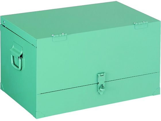 【マラソン限定★2,000円クーポン＆ポイント2倍】【お取り寄せ】TRUSCO 中型車載用前扉付工具箱 500×330×280 F-502 整理 保管 作業