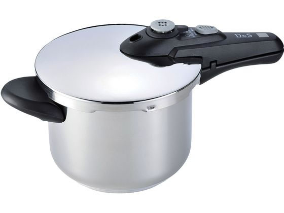 【マラソン限定★ポイント2倍】【お取り寄せ】日本洋食器 D&S プレッシャークッカー 圧力鍋 4.5L DSPC6027 圧力鍋 湯煎鍋 文化鍋 鍋 フライパン 厨房 キッチン｜ココデカウ