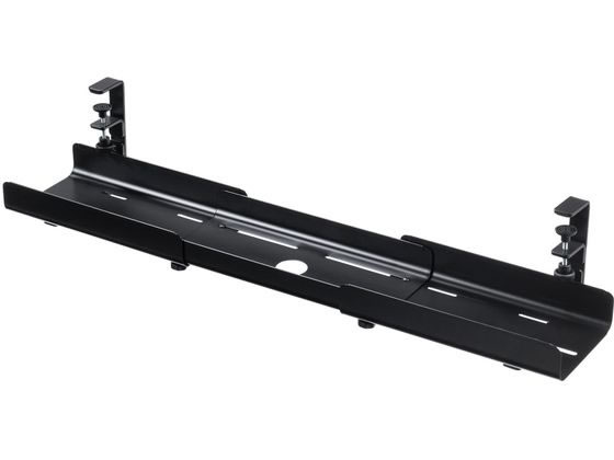【マラソン限定★ポイント2倍】【お取り寄せ】サンワサプライ ケーブル配線トレー ブラック CB-CT8BK 専用オプションパーツ スチールデスク ワゴン オフィスデスク 事務机 オフィス家具