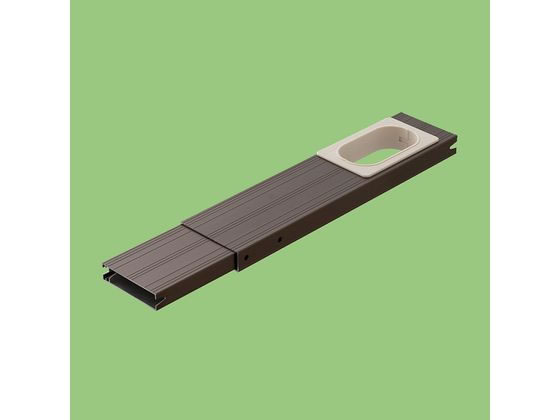 【レビュー投稿で100円OFFクーポン】送料無料【お取り寄せ】関東器材 窓配管用アルミパネル ブロンズ 2m 5個 ALP-200BR エアコン部材 水道 空調配管用工具 作業用品 工具