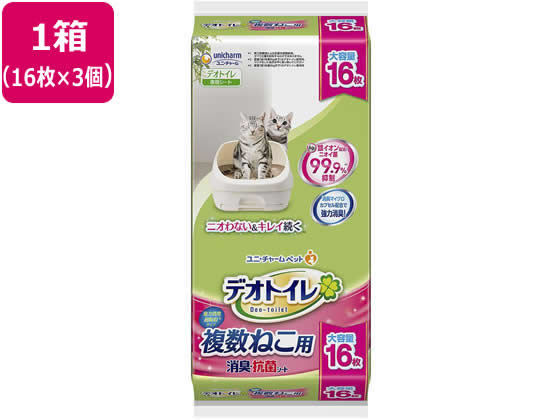 デオトイレ 消臭抗菌シート 16枚入り×12個入り 楽天市場】デオトイレ 猫用 シート 消臭 抗菌シート 20枚×12個 （1