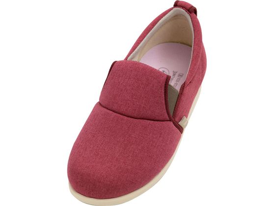 【レビュー投稿で100円OFFクーポン】【お取り寄せ】ゆったり簡単スリップオン 7053 5E ラズベリー S