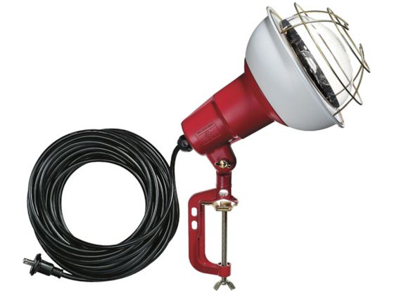 【マラソン限定★ポイント2倍】【お取り寄せ】ハタヤ 防雨型作業灯 リフレクターランプ500W 100V電線10m バイス付 RC-510 投光器 作業灯 照明用品 工事用品 作業用品 工具｜ココデカウ