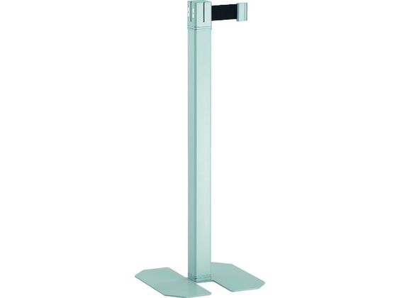【レビュー投稿で100円OFFクーポン】送料無料【お取り寄せ】TRUSCO ベルトパーテーション シルバー ベルトカラーブラック TABP-SV BK 誘導ポール ベルトパーテーション エントランス インフォメーション オフィス家具