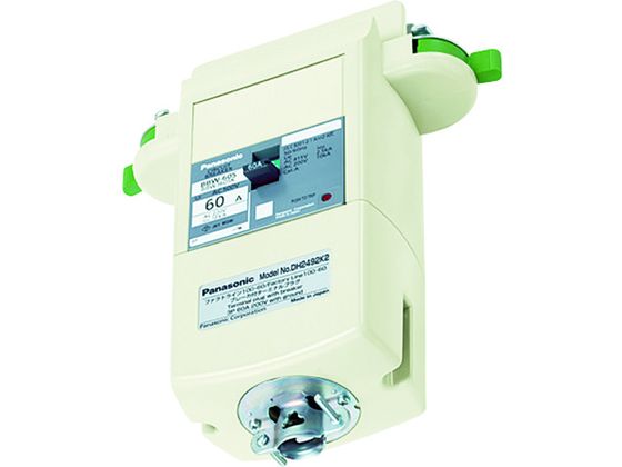 最新の激安 Panasonic ブレーカ付ターミナルプラグ 3P60A DH2492K2