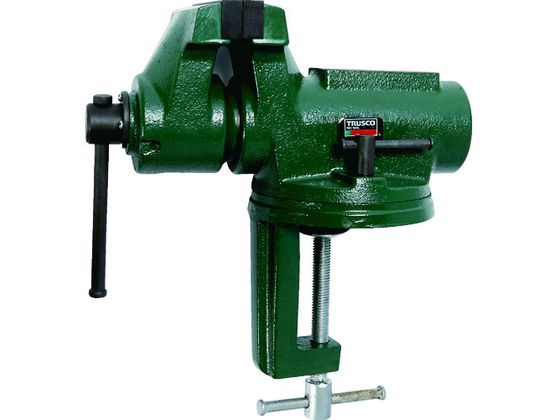 【レビュー投稿で100円OFFクーポン】【お取り寄せ】TRUSCO 回転式ベンチバイス 100mm BV-100SN バイス クランプ ハンドプレス 作業用品 工具｜ココデカウ