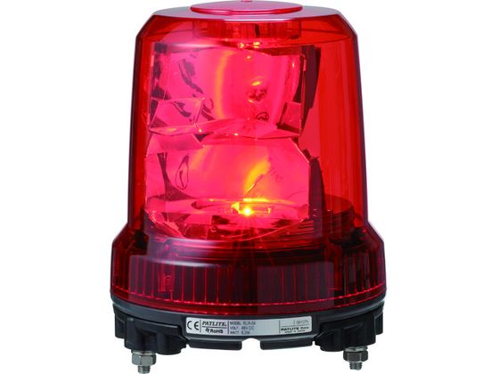【マラソン限定★ポイント2倍】【お取り寄せ】パトライト 強耐振型LED回転灯 RLR-M2-R 表示灯 電気 電子部品 生産加工用品 作業用品 工具