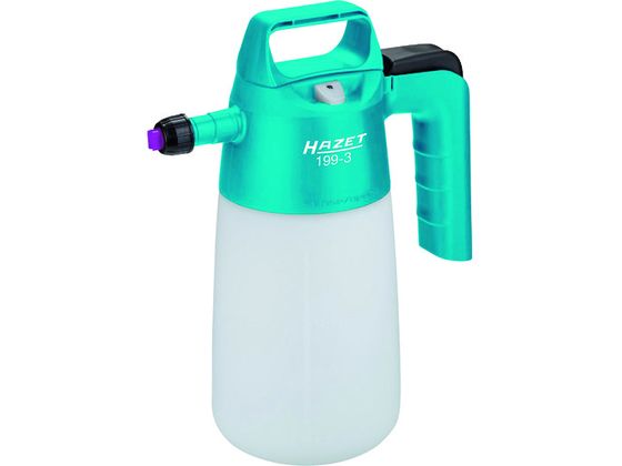 【レビュー投稿で100円OFFクーポン】【お取り寄せ】HAZET 蓄圧式フォームスプレー容器 199-3 洗浄瓶 スプレー類 プッシュボトル 樹脂容器 計量器