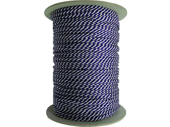【マラソン限定★ポイント2倍】【お取り寄せ】ユタカメイク 江戸打ち紐 紫白 約4mm×130m PAR-8133 玉紐 玉ひも 荷造り紐 ロープ 梱包