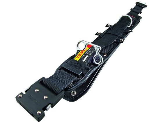 【レビュー投稿で100円OFFクーポン】【お取り寄せ】ワークポジショニング用胴当てベルトフラットD1 黒ワンタッチS 墜落制止用器具 安全保護具 作業