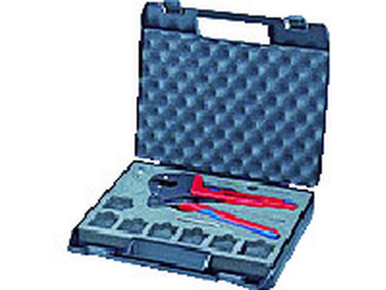 【マラソン限定★2,000円クーポン＆ポイント2倍】【お取り寄せ】KNIPEX 9743-200 クリンピングシステムプライヤー 9743-200 圧着工具 空調 電設資材 作業用品 工具