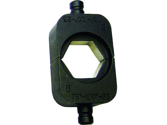 【レビュー投稿で100円OFFクーポン】【お取り寄せ】西田 六角圧縮用ダイス100 300N-CU75-100-23 圧着工具 空調 電設資材 作業用品 工具｜ココデカウ