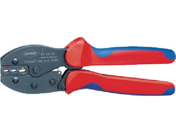 【レビュー投稿で100円OFFクーポン】【お取り寄せ】KNIPEX 圧着ペンチ プレシフォース 220mm 9752-37 圧着ペンチ ペンチ ニッパ プライヤー 作業用品 工具｜ココデカウ