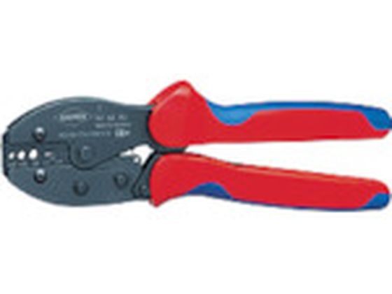【マラソン限定★2,000円クーポン＆ポイント2倍】【お取り寄せ】KNIPEX 圧着ペンチ プレシフォース 220mm 9752-50 圧着ペンチ ペンチ ニッパ プライヤー 作業用品 工具