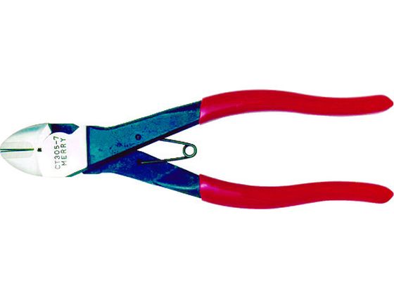【レビュー投稿で100円OFFクーポン】【お取り寄せ】メリー 超硬ワイヤニッパ175mm CT305-7 ニッパ ペンチ プライヤー 作業用品 工具