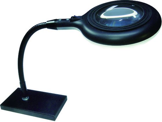【レビュー投稿で100円OFFクーポン】【お取り寄せ】NOGA ノガLEDスタンド 拡大鏡付LEDドーナッツスタンド LED6400 拡大鏡 スコープ 実験用小物 機材