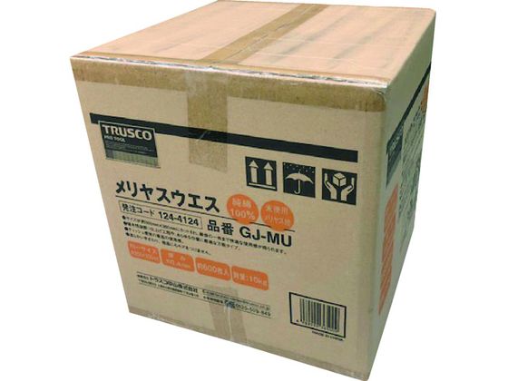 【マラソン限定★ポイント2倍】送料無料【お取り寄せ】TRUSCO メリヤスウエス 柔軟タイプ (10kg入) GJ-MU 布ウエス ウエス 油吸収材 潤滑 接着 補修 溶接｜ココデカウ