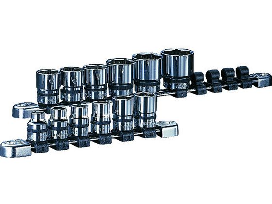 【レビュー投稿で100円OFFクーポン】【お取り寄せ】ネプロス 12.7sq.ソケットセット[12コ組] NTB412A ソケット ソケットレンチ 作業用品 工具
