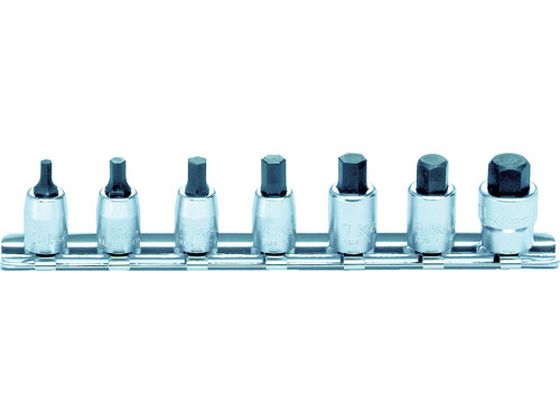 【マラソン限定★ポイント2倍】【お取り寄せ】コーケン ヘックスビットソケットセット 差込角6.35mm RS2010M 7-L25 ソケット ソケットレンチ 作業用品 工具