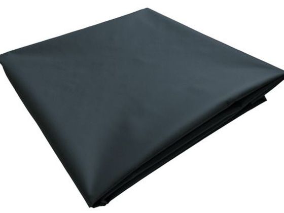 【レビュー投稿で100円OFFクーポン】【お取り寄せ】TRUSCO ターポリンシート ブラック 1800×3600 0.35mm厚 防炎シート 現場 安全 作業