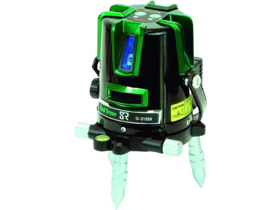 【レビュー投稿で100円OFFクーポン】【お取り寄せ】マイゾックス グリーンレーザー墨出器 G-210SR 222743 墨打器 墨差し 測量 作業