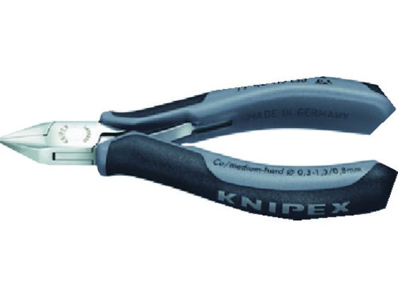 【マラソン限定★ポイント2倍】【お取り寄せ】KNIPEX ESD精密用ニッパー 115mm 7742-115ESD ニッパ ペンチ プライヤー 作業用品 工具