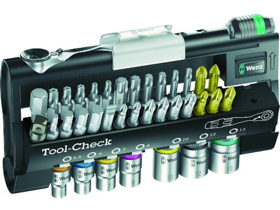 【マラソン限定★ポイント2倍】【お取り寄せ】Wera TOOL CHECK 073220 ドライバー ビット 作業工具 作業用品 工具｜ココデカウ 13,848円