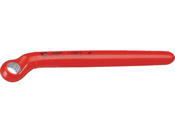 【レビュー投稿で100円OFFクーポン】【お取り寄せ】GEDORE 絶縁片口めがねレンチ 19mm 6036860 めがねレンチ レンチ スパナ プーラー 作業用品 工具