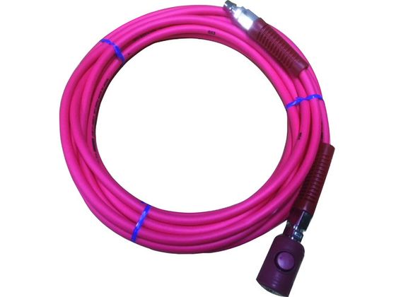 【レビュー投稿で100円OFFクーポン】【お取り寄せ】ヤマト PVCソフトブレードエアホース(ボタン式カップリング付) TAC85-10BT チューブ ホース類 樹脂チューブ ホース 配管材