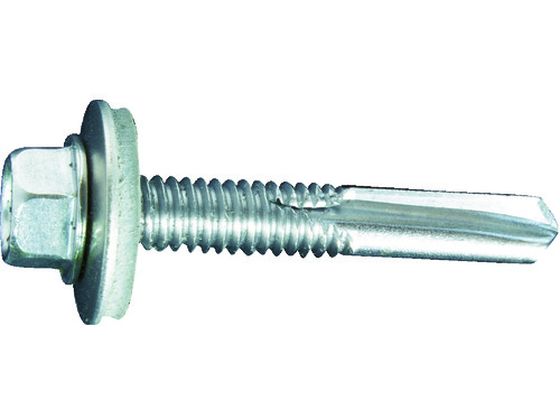 MIYAGAWA ステン対応ドリルねじ六角No5GR×5.5×35(4本入 G