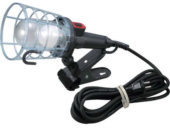 【レビュー投稿で100円OFFクーポン】【お取り寄せ】ハタヤ 防雨型LEDケイ・ハンドランプ 7W電球形LEDランプクリップ付 5m LEW-5C 作業灯 照明用品 工事用品 作業用品 工具